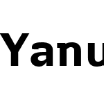 YanusW10-Bold