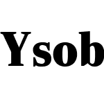 YsobelDisplayW04-ExtraBold