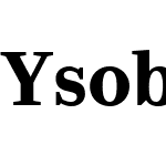 YsobelW04-Bold