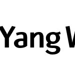 YangW01-SemiBold