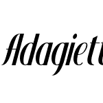 AdagiettoW00-Italic