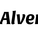 AlverataW05-BoldItalic