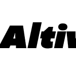 AltivoW05-UltraItalic