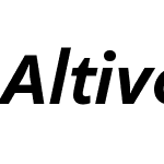 AltivoW05-MediumItalic