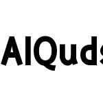 AlQudsBoldCondensedW20-CnBd