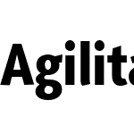 AgilitaLTW04-HeavyCondensed