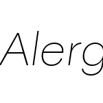 AlergiaWideW05-Thinitalic