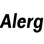 AlergiaCondensedW05-SBitalic