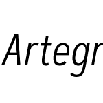 ArtegraSansCondensedW10-LtIt