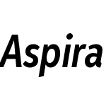 AspiraXXNarW03-DemiItalic