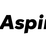 AspiraWideW03-BlackItalic