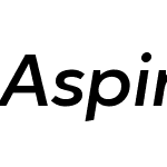 AspiraWideW03-DemiItalic