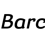 BarcisW05-ExtDemiItalic