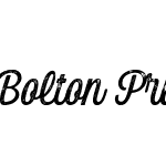 BoltonPrintScriptRegularW05