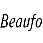 BeaufortCondensed