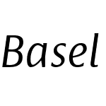 BaselNeueW05-RegularItalic