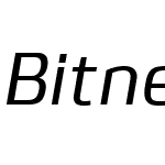 BitnerW05-MediumItalic