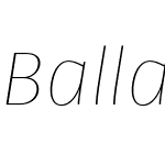 BallarihW03-ThinItalic