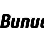 BunueloCleanW03-ExtraBoldIt