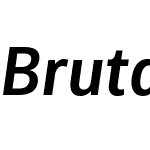 BrutaCondensedGlbW05-SmBdIt