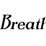 BreathlessW90-Italic