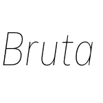 BrutaCondensedW03-ThinIt