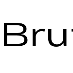 BrutaExtendedW05-Regular