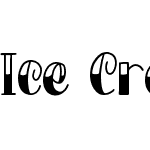 Ice Cream Sundae Font