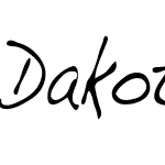 DakotaFamilyW10-Condensed