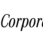 CorporateACondensedW07-RgIt