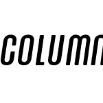 COLUMNSANSW04-Italic