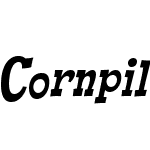 CornpileW05-BoldItalic