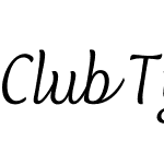 ClubTypeScriptW05-Regular