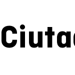 CiutadellaW05-Bold