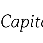 CapitolinaW03-LightItalic