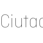 CiutadellaDisplayW03-Thin