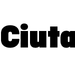 CiutadellaDisplayW03-UltBlk