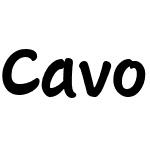 CavoliniW10-CondensedBold