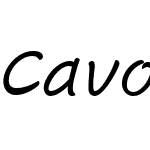 CavoliniW10-CondensedItalic