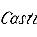 CastineW04-Italic