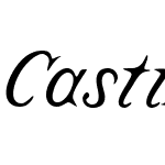 CastineW05-Italic