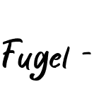 Fugel - Personal Use