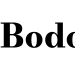 Bodoni Moda 6pt