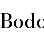 Bodoni Moda 11pt