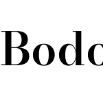 Bodoni Moda 12pt