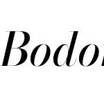 Bodoni Moda 36pt