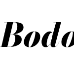 Bodoni Moda 60pt