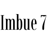 Imbue 72pt