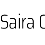 Saira Condensed