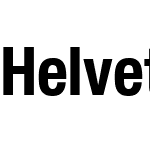 HelveticaNeue Condensed